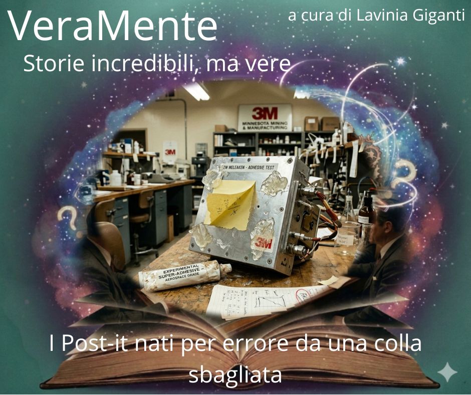 I Post-it nati per errore da una colla sbagliata